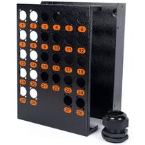 Caixa de Medusa 28 Vias com Conector Prensa Cabo Caixa de Medusa 28 Vias com Conector Prensa Cabo