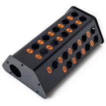 Caixa de medusa multicabos 28 vias reforçada profissional