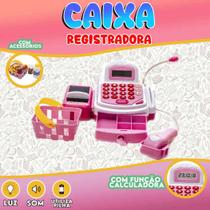 Caixa de Mercadinho de Brinquedo Crianças 3 4 5 6 7 anos