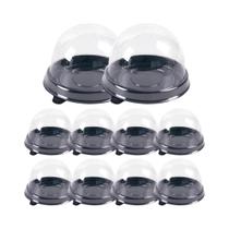 Caixa De Mini Bolos De Sobremesa 10 20Pcs Embalagem De Muffin Cupcake Dome Para Casamento