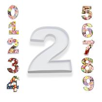 Caixa de morangos com cobertura de chocolate Number Mache