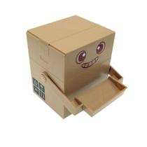 Caixa de música elétrica que rouba dinheiro, cofrinho para crianças