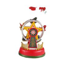 Caixa De Música LED De Natal Com Luzes, Decoração De Mesa Com Cena De Vila Festiva, Presente De Caixa De Música LED De Natal Com Luzes, Decoração De Mesa Com Cena De Vila Festiva, Presente De