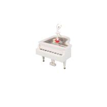 Caixa de música piano bailarina piano ornamento clássico musical decoração - x-crink