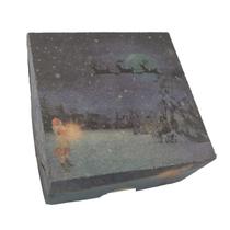 Caixa De Natal 4 Brigadeiros - Modelo 9 - Kit 25 Unidades Caixa De Natal 4 Brigadeiros - Modelo 9 - Kit 25 Unidades