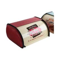 Caixa De Pão De Metal, Recipiente De Alimentos Para Mesa, Organizador De Lanches Para Piquenique Ao