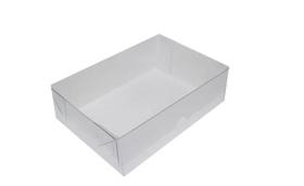 Caixa de Papel C/tampa Transparente Nº3a Bco 16x11x5cm 10und Caixa de Papel C/tampa Transparente Nº3a Bco 16x11x5cm 10und