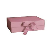 Caixa de Papel Rígido Retangular Lilás com Imã e Fita - 1 unidade - Rizzo Caixa de Papel Rígido Retangular Lilás com Imã e Fita - 1 unidade - Rizzo