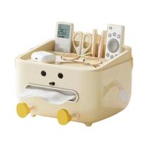 Caixa De Papel Toalha Multifuncional Para Dormitório Estudantil, Organizador De Mesa Para Volta Às