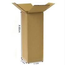 Caixa De Papelão 12cmx12cmx60cm 25UNID Caixa De Papelão 12cmx12cmx60cm 25UNID