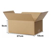 Caixa De Papelão 27x18x9 Correios Sedex 25 Unidades Caixa De Papelão 27x18x9 Correios Sedex 25 Unidades
