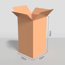 Caixa de papelão 30x10x10 para e-commerce r 0,90 un - 25 unidades