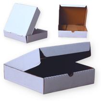Caixa de Papelão Branca Salgado Esfiha Doces N. 6 20x20x5cm - 10 Unidades