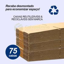 Caixa De Papelão Envio Imediato Correios Pequena 16x11x6 Sedex Atacado Fábrica Reciclável Ecommerce Embalagens