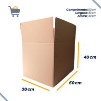 Caixa De Papelão Envio Mudança 60x30x30 - 10 unidades