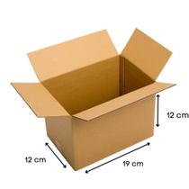 Caixa de Papelão Maleta 19 x 12 x 12 25 Unid.