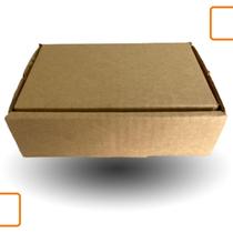 Caixa de Papelão montável multifuncional 14x10x4 KIT com 25 unidades Fortes e Resistentes