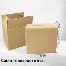 Caixa de Papelão Transporte N.7 (C:23 x L:15 x A:20 cm)