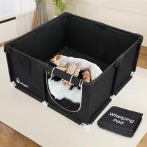 Caixa de parto Duckygoo para cães 50x50x25 cm Tecido Oxford 600D