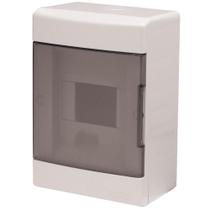 Caixa de Passagem 1X5 Porta Transparente - SCV5PT - STECK