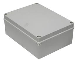 Caixa De Passagem 234x174x90 Organizadora Multiuso Cftv Ip65