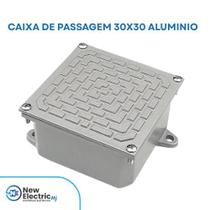 Caixa de passagem 30x30 aluminio