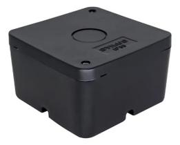 Caixa de Passagem Black Sobrepor Plástica Organizadora Câmera Segurança Cftv de Sobrepor IP66 Caixa de Passagem Black Sobrepor Plástica Organizadora Câmera Segurança Cftv de Sobrepor IP66