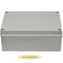 Caixa de Passagem Cinza Sobrepor B231 234x174x90mm Biki