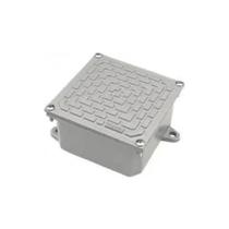 Caixa de Passagem com Tampa Reversível 30x30cm CP-3030 Alumínio - Tramontina