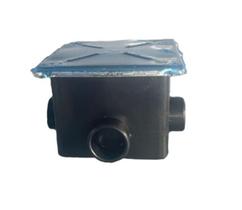 Caixa de passagem para iluminação piscina com tampa inox - Aquex Caixa de passagem para iluminação piscina com tampa inox - Aquex