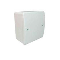 Caixa De Passagem Plástica 15x14cm Sobrepor - Tampa Branca 90x140x150mm Caixa De Passagem Plástica 15x14cm Sobrepor - Tampa Branca 90x140x150mm