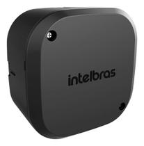 Caixa de Passagem Plástica VBOX 1100 Black p/ Câmeras Bullet/Dome Instalação Interna