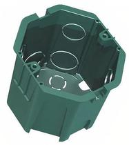 Caixa de Passagem PVC FMD Verde Ribeiro Fabril - Embutir em Alvenaria