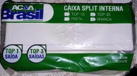 Caixa de passagem Split branca 29x14,5x 6 cm