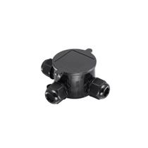 Caixa De Passagem Stella Ip68 Para Linha Jardim Preta Caixa De Passagem Stella Ip68 Para Linha Jardim Preta