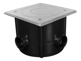 Caixa De Passagem Tampa Inox c/ Regulagem - Brustec