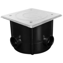 Caixa De Passagem Tampa Inox C/ Regulagem - Brustec Caixa De Passagem Tampa Inox C/ Regulagem - Brustec