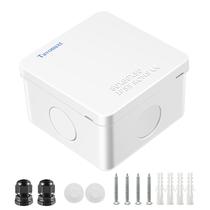 Caixa de passagem TAVONUXT em ABS IP55 8 x 8 x 5 cm à prova d'água Caixa de passagem TAVONUXT em ABS IP55 8 x 8 x 5 cm à prova d'água