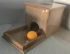 CAIXA DE PERMANÊNCIA Montessoriana brinquedo educarivo