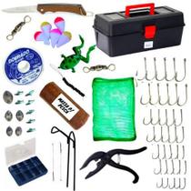 Caixa De Pesca Com Itens Básico Para Pescaria E Acessórios Caixa De Pesca Com Itens Básico Para Pescaria E Acessórios