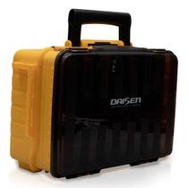 Caixa De Pesca Daisen DS 408 Cor Amarelo Caixa De Pesca Daisen DS 408 Cor Amarelo