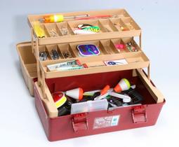 Caixa de Pesca Emifran EP-070 2 Bandejas Articuladas+2 Mini Estojos