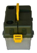 Caixa de pesca hi - 8 bandejas articuladas pequena - verde