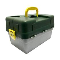 Caixa de Pesca HI com 6 Bandejas Articuladas CX-6BJ - Hi-Estojos Caixa de Pesca HI com 6 Bandejas Articuladas CX-6BJ - Hi-Estojos