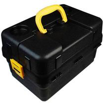 Caixa De Pesca Hi - CX-8BJ-PQ-P 8 Bandejas Articuladas - Preta Caixa De Pesca Hi - CX-8BJ-PQ-P 8 Bandejas Articuladas - Preta