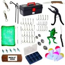 Caixa De Pesca Kit Com Vários Acessórios Completa Pescaria - Sekyped