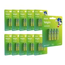 Caixa De Pilha Alcalina Elgin Energy Aaa 10 Cartelas C/ 4 Un Caixa De Pilha Alcalina Elgin Energy Aaa 10 Cartelas C/ 4 Un