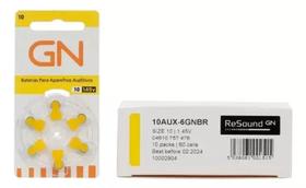 Caixa de pilha com 10 cartelas GN RESOUND