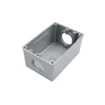 Caixa De Piso 4x2 Embutir Aluminio 1 " Baixa TRAMONTINA