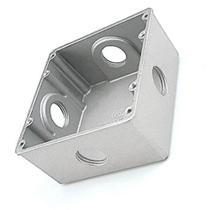 Caixa De Piso Baixa 4x4 Com 1-2 Polegadas - 56120021 - Tramontina Caixa P-piso 4x4 Baixo Tramontina 56120-021